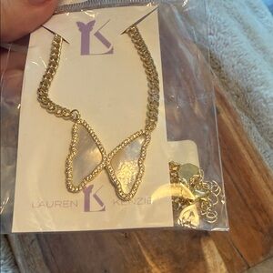 Gold Butterfly Pendant Necklace